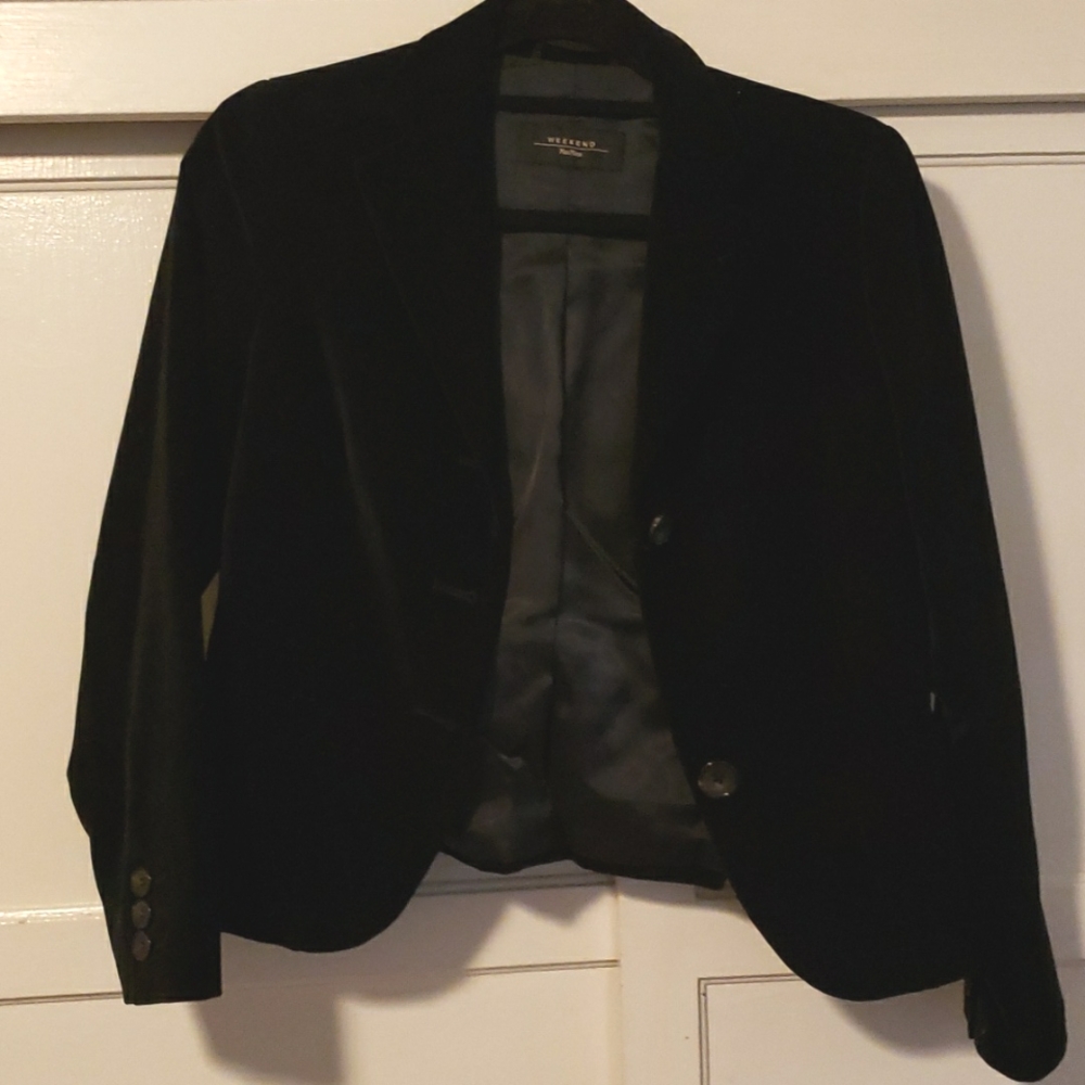 Mac Mara velvet jacket sz 4